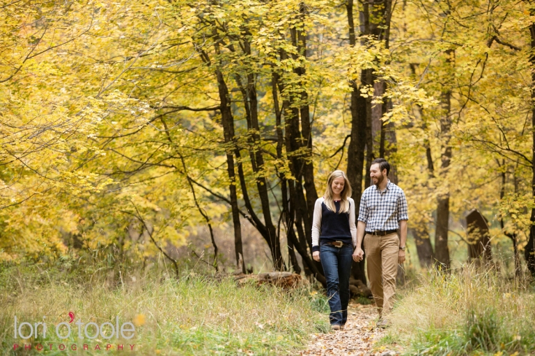 Mt Lemmon engagement photos, Lori OToole Photography, fall in Arizona