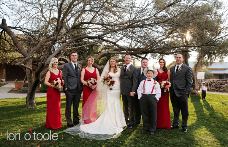 Winter wedding at Tanque Verde Guest Ranch, Lori OToole Photography, Wedding in Tucson