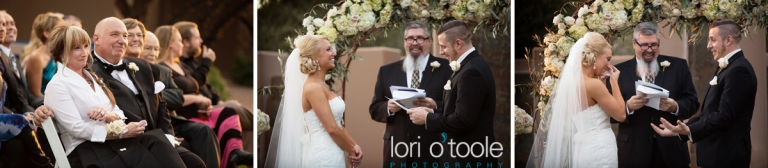 Gallery at Dove Mountain wedding, Lori OToole Photography, romantic desert wedding