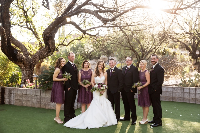 Loews Ventana Canyon wedding, purple wedding in Tucson, Lori OToole Photography