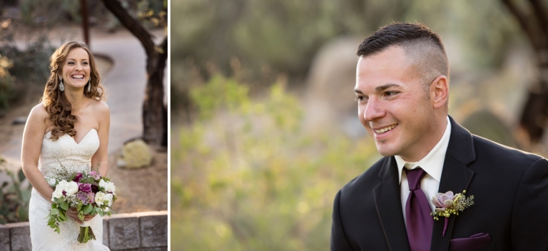 Loews Ventana Canyon wedding, purple wedding in Tucson, Lori OToole Photography