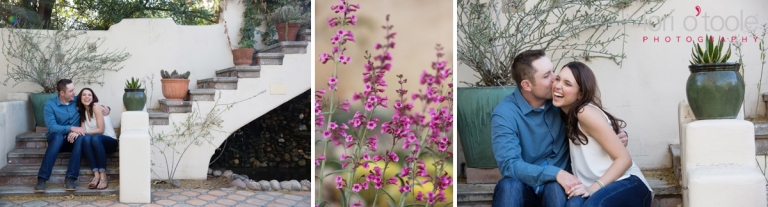 Tohono Chul engagement, Tucson engagement photo, Lori OToole Photography, Jen and Travis