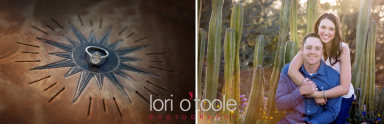 Tohono Chul engagement, Tucson engagement photo, Lori OToole Photography, Jen and Travis