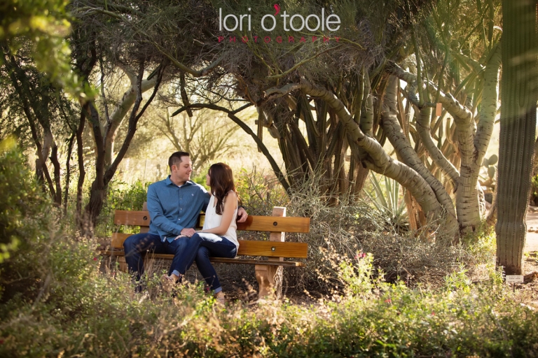 Tohono Chul engagement, Tucson engagement photo, Lori OToole Photography, Jen and Travis