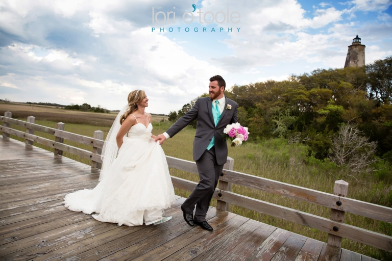 Bald Head Island Wedding; Tucson destination photographer; Lori OToole Photographer