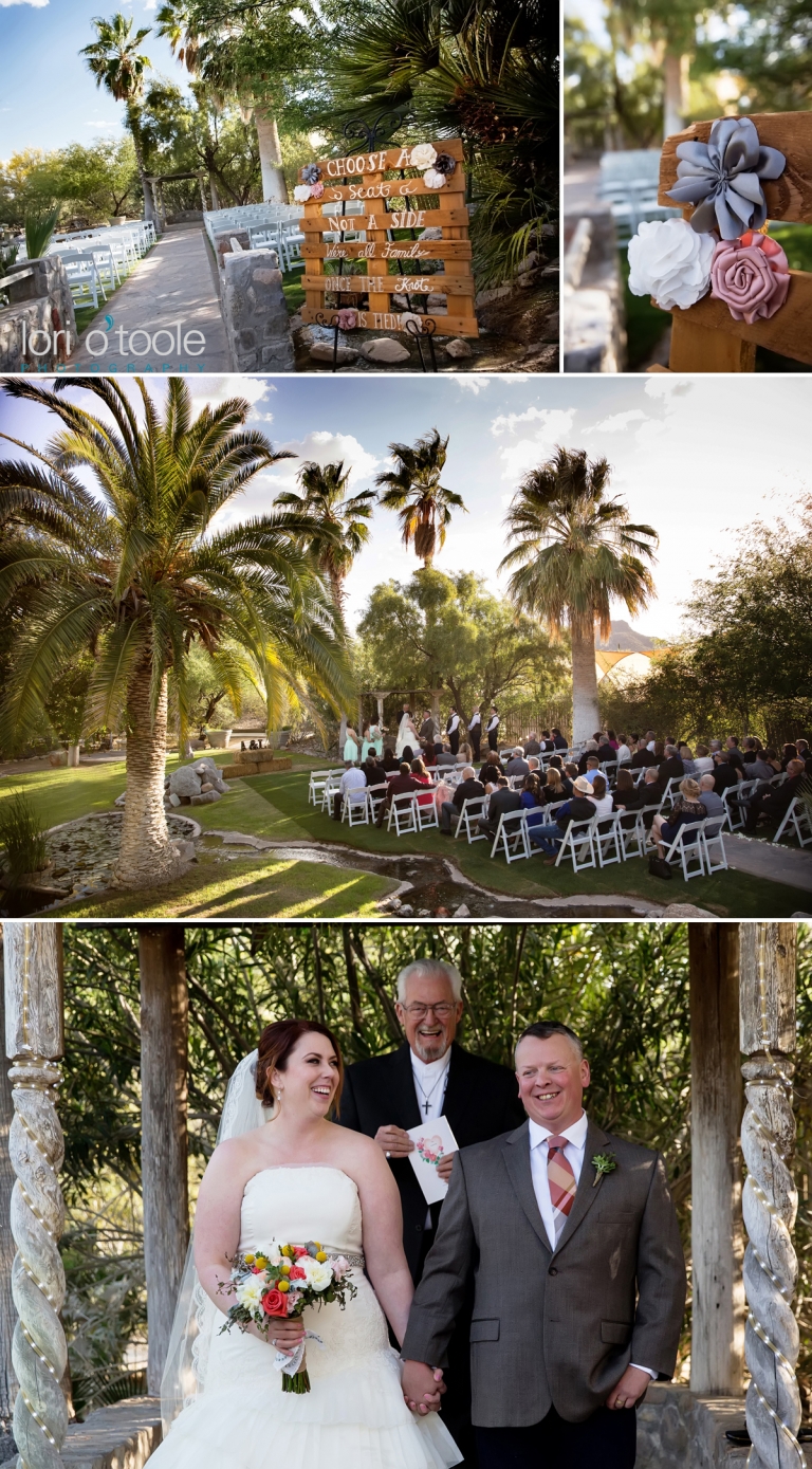 oasis wild horse ranch wedding; Lori OToole Photography; ranch wedding in Tucson