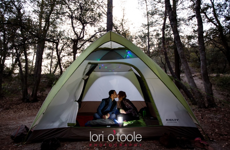 Mount Lemmon engagement photos; Lori OToole Photography; Tucson Wedding Photographers