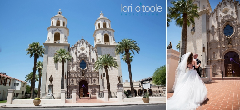 Wedding at Marriot Starr Pass; Lori OToole Photography; St Augustine Cathedral