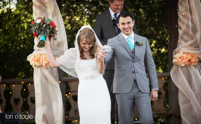 LaMariposa wedding; Lori OToole Photography; teal wedding