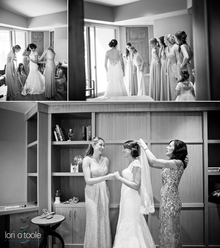 Gallery Golf Club at Dove Mounatin wedding; Lori OToole Photography