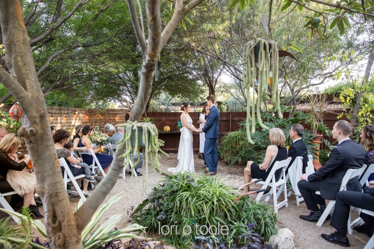 Victoria And Brad Tucson Botanical Gardens Wedding Borderlands