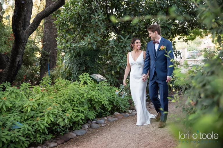 Tucson Botanical Gardens wedding; Borderlands Brew Pub wedding; Lori OToole Photography