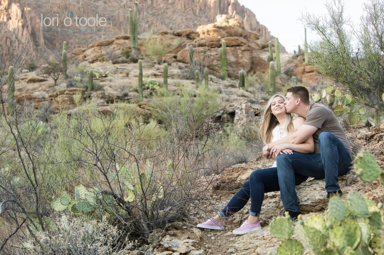 Gates Pass Tucson; Lori OToole Photography; Tucson engagement photos