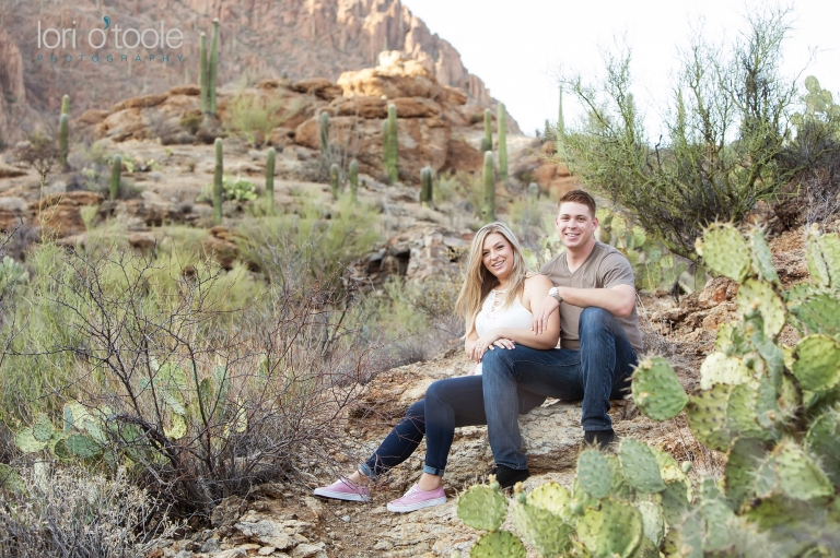 Gates Pass Tucson; Lori OToole Photography; Tucson engagement photos