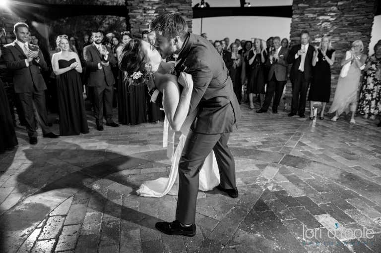 Ritz Carlton Dove Mountain wedding; Lori OToole Photography; Arizona elegant wedding; candles and farm tables