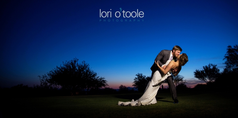 Ritz Carlton Dove Mountain wedding; Lori OToole Photography; Arizona elegant wedding; love letters; arizona sunset