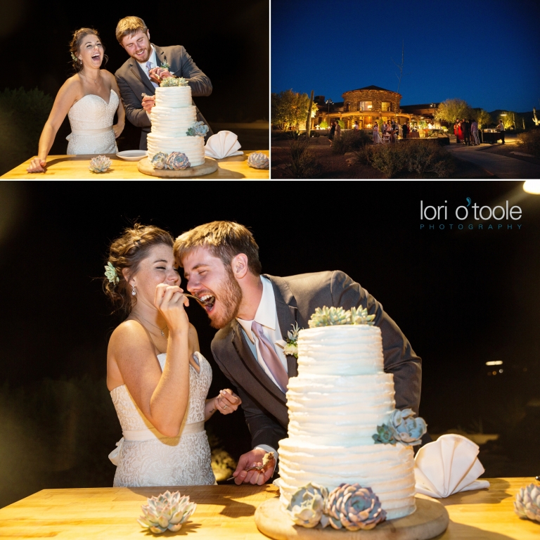 Ritz Carlton Dove Mountain wedding; Lori OToole Photography; Arizona elegant wedding; candles and farm tables