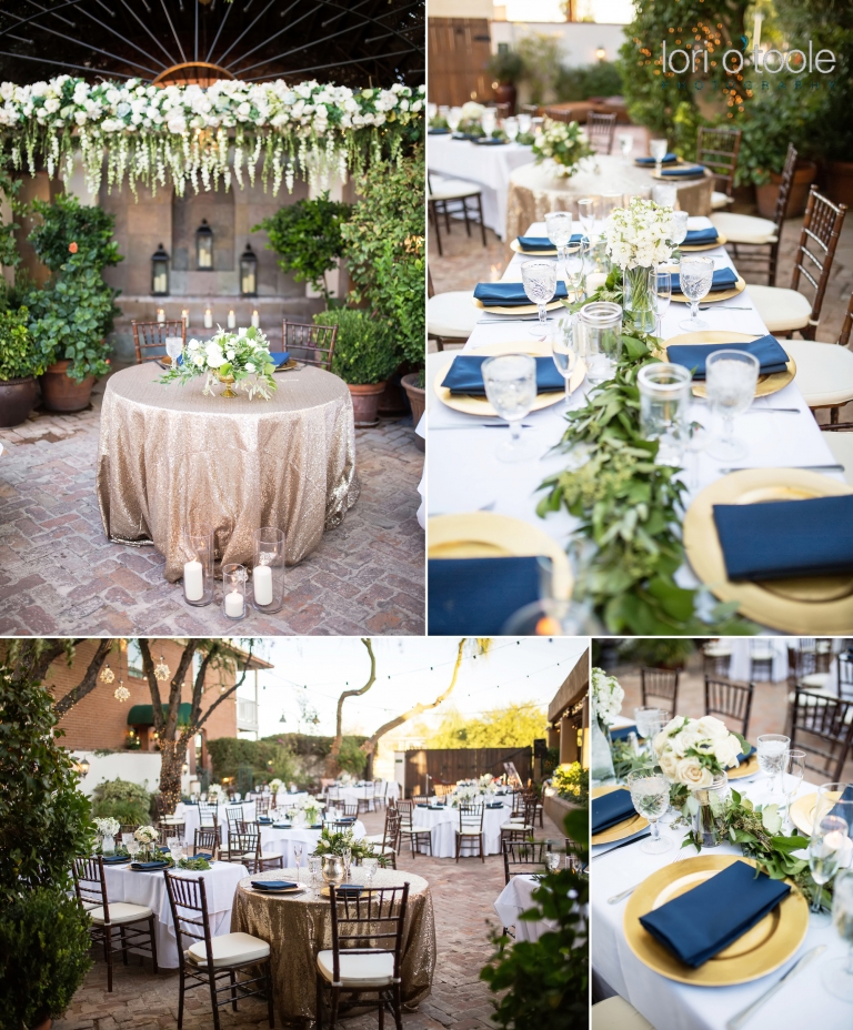 Stillwell House Garden wedding; Lori OToole Photography; downtown Tucson wedding