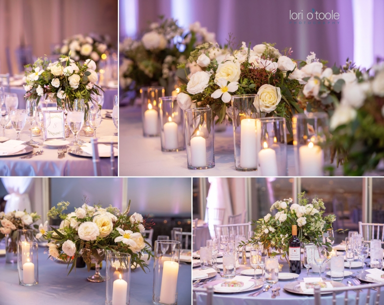 Skyline Country Club wedding; Lori OToole Photography; white floral; Crain and Co 