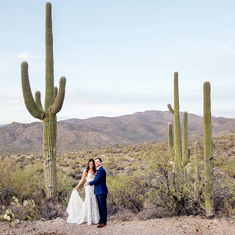 Tanque Verde Ranch wedding; desert wedding; mountain desert wedding