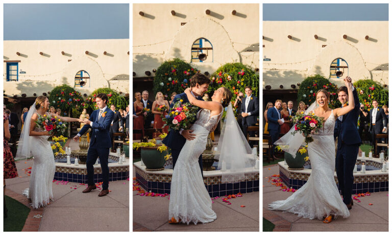 Colorful wedding; wedding at Hacienda Del Sol; Lori OToole Photography; Tucson wedding
